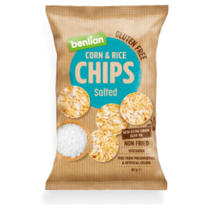 BENLIAN čips corn & rice classic 50g