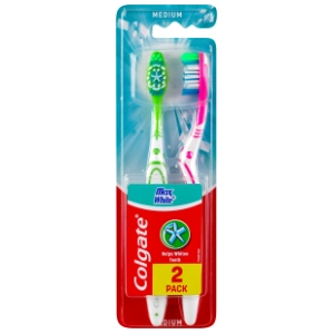 COLGATE Max white četkica za zube 1+1 gratis