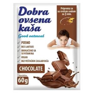 DOBRA ovsena kaša čokolada 60g