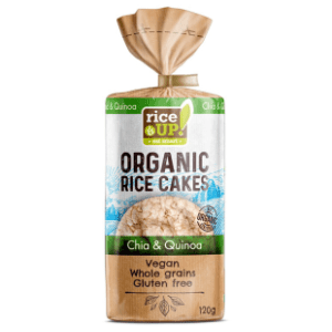 Organske pirinčane galete RICE UP kinoa čia 120g