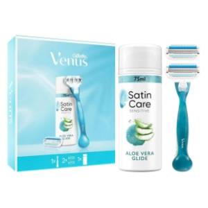 GILLETTE Venus set (brijač sa dve dopune i gel za brijanje)