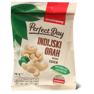 Indijski orah EUROCOMPANY sirovi 75g