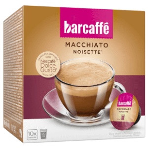 BARCAFFE Macchiato noisette Dolce gusto kapsule 10kom
