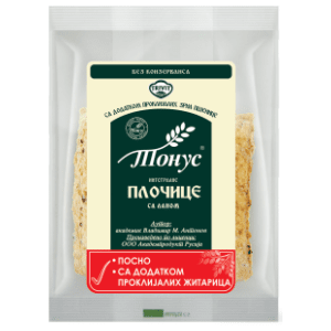 TONUS Lanene pločice beskvasne 120g
