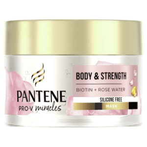 PANTENE Body & strenght Rose miracles maska za kosu 160ml