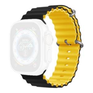 MOYE Kronos 4 44/45/49mm Black/Yellow narukvica za pametni sat
