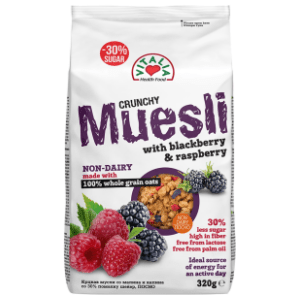 Musli VITALIA crunchy malina kupina 320g