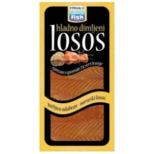 NATURAL FISH dimljeni losos slajs 200g