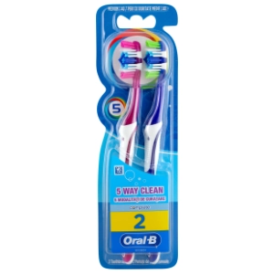 ORAL B četkica za zube 5 way clean 1+1 gratis