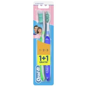 ORAL B 3-effect Delicate white četkica za zube 1+1 gratis