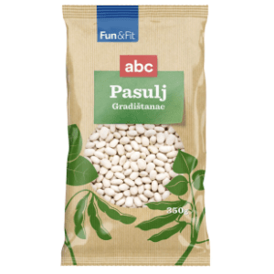 Pasulj FUN&ABC beli gradištanac 350g