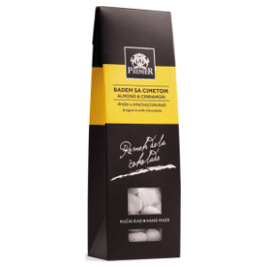 Praline PREMIER badem sa cimetom i mlečnom čokoladom 100g