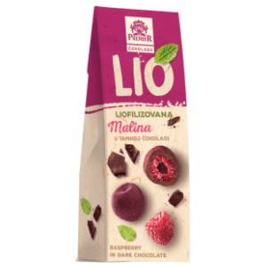 Praline PREMIER malina u tamnoj čokoladi 60g