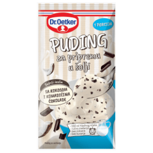 Puding DR.OETKER kokos čokolada 30g