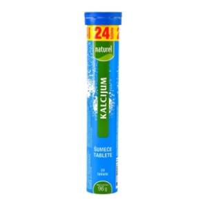 Šumeće tablete NATUREL kalcijum 96g