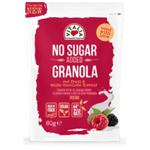 VITALIA Ovsena granola bela čokolada crveno voće 60g
