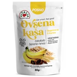 VITALIA ovsena kaša čokolada banana kinoa 60g