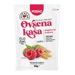 VITALIA ovsena kaša malina 55g
