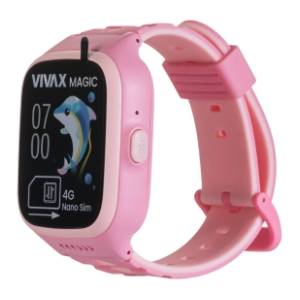 VIVAX Kids 4G Magic pink pametni sat za decu