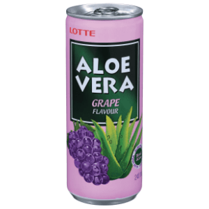 LOTTE Aloe vera grožđe napitak 240ml