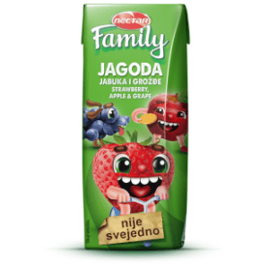 Voćni sok NECTAR Family jagoda 200ml