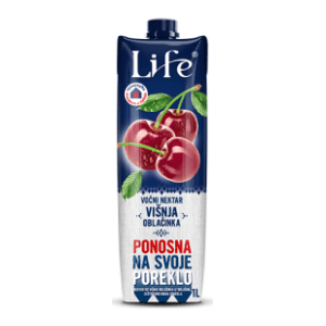Voćni sok NECTAR Life višnja 1l