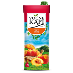 Voćni sok VOĆNE KAPI breskva 1,5l