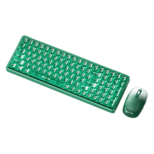 AULA set bežični miš i tastatura AC210 combo Green