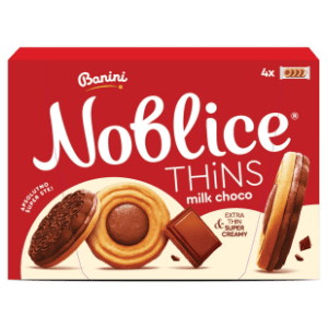 Biskvit BANINI Noblice Thins milk choco 170g