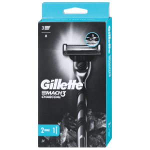 Brijač GILLETTE Mach 3 charcoal + 2 dopune gratis