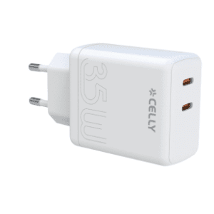 CELLY adapter 2xUSB-C 35W TC2USBC35W