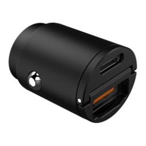 CELLY auto punjač Mini USB-A na USB-C