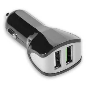 CELLY auto punjač USB-A 17W 2 ulaza
