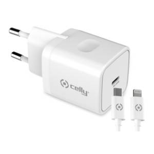 CELLY punjač 20W USB-C na Lightning