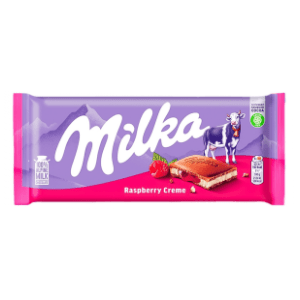 Čokolada MILKA Malina 100g