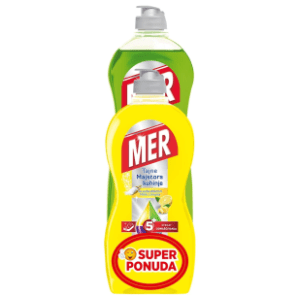 Deterdžent za posuđe MER Power jabuka 750ml + limun 450ml duopack
