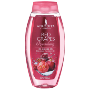 Gel za tuširanje AFRODITA Red grapes revitalising 250ml