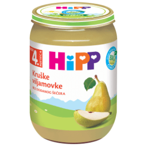 HIPP Kašica kruška viljamovka 190g