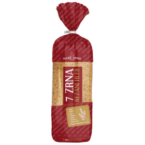 Hleb NAŠE ZRNO 7 zrna sečeni 450g