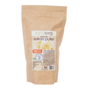 Kakao puter SANATERRA organski 190g