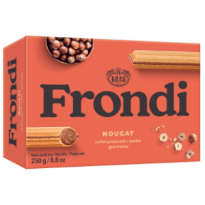 Vafl KRAŠ Frond nougat 250g