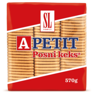 SWISSLION Apetit posni keks classic 570g
