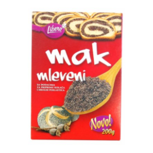 Mak LIBERO mleveni 200g