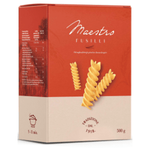 Testenina MAESTRO Fusilli 500g