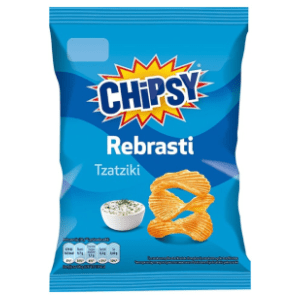 Čips CHIPSY tzatziki rebrasti 60g