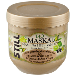STILL Bio maslina i bergamot 500ml maska za kosu