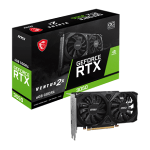 MSI nVidia GeForce RTX 3050 VENTUS 2X OC 6GB GDDR6 96-bit grafička kartica