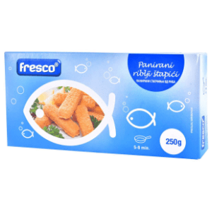 Panirani riblji štapići FRESCO 250g