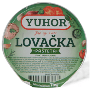 YUHOR pašteta Lovačka 75g