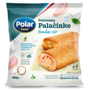 POLAR FOOD pohovane palačinke šunka sir 400g